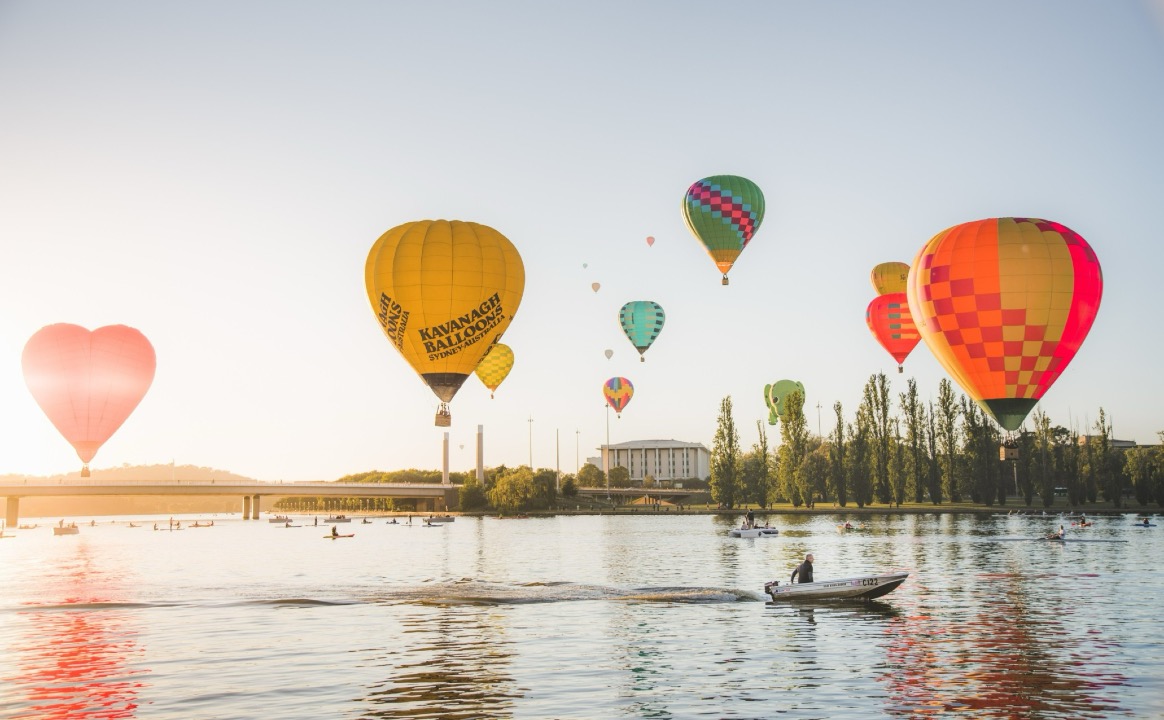 Go above and beyond at Canberra’s Balloon Spectacular festival this March!